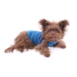 GoldPaw Stretch Fleece Pullover Hundetrøje blå